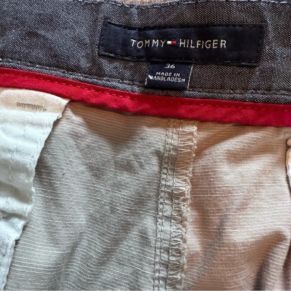 Tommy Hilfiger Gray Flat Front Shorts - Picture 6 of 8